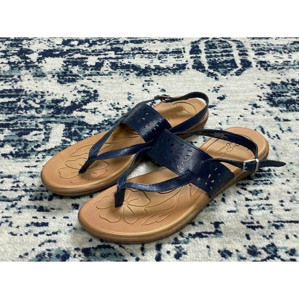 Womens Born Concept Sandal Shoes Blue Slingback Flat … Gem